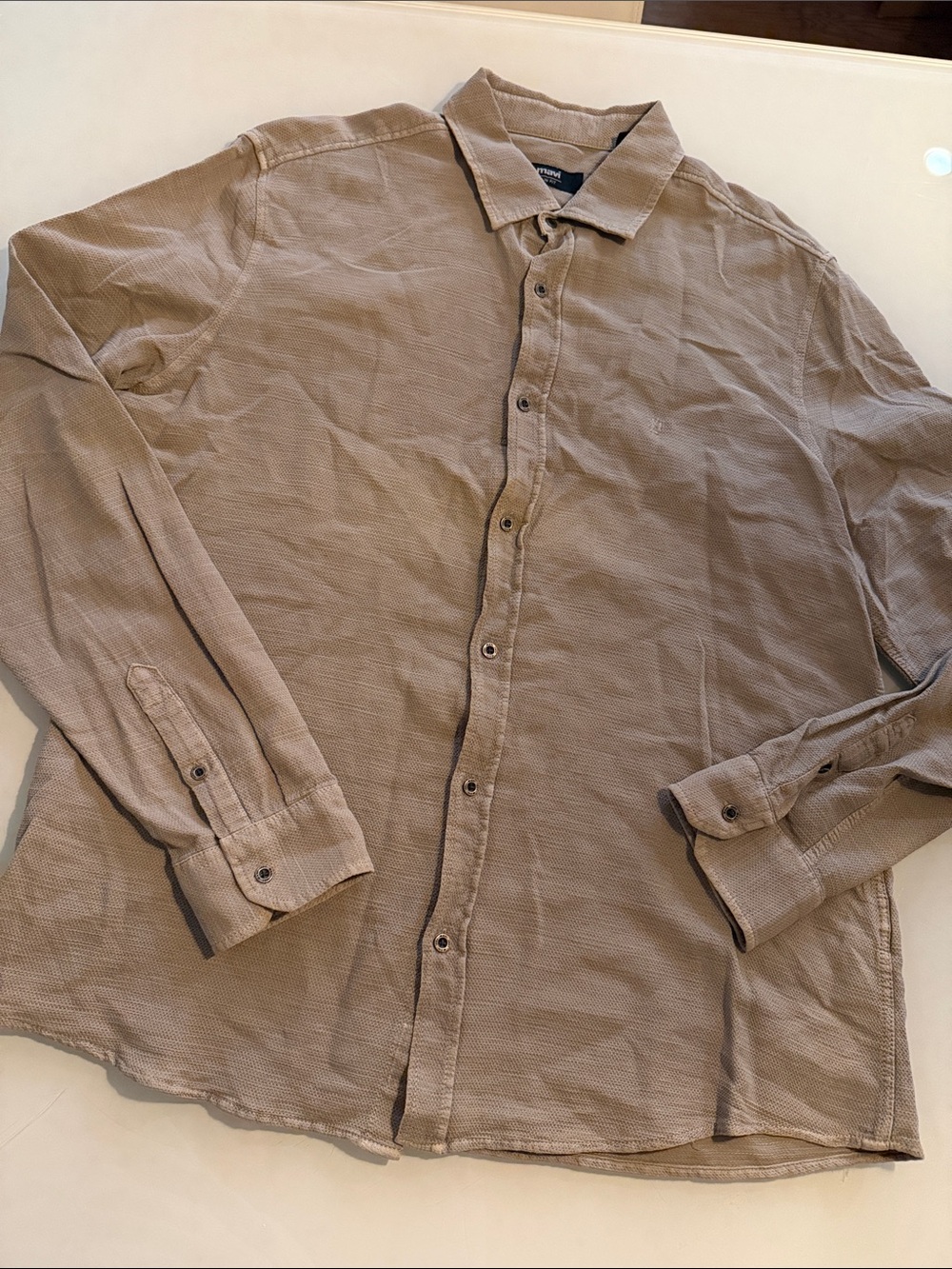 Mavi Long-Sleeve Button-Up Shirt Slim Fit - XL